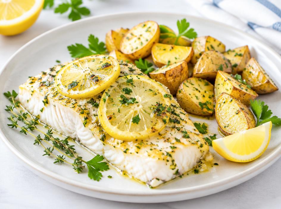 Almuerzos de pescado y atún